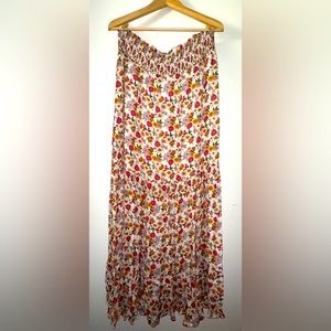 Nicole Miller Silk and Rayon Skirt